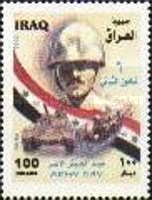 Soldier, flag ribbon, tank