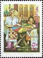Juggler with children