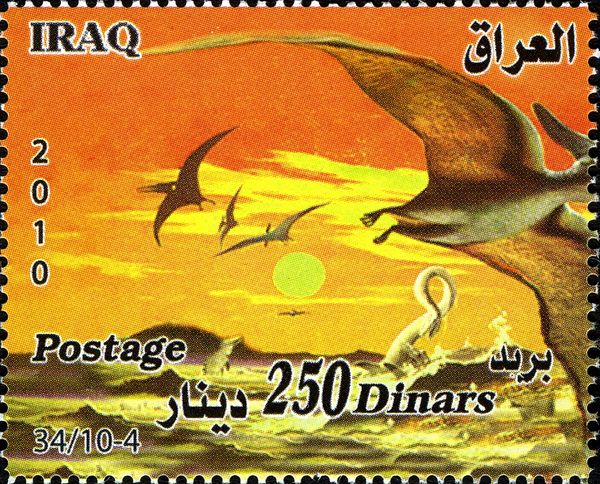 Pteranodon, Plesiosaurus
