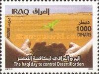 Hands with gern bud, desert