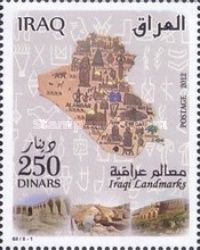 Map and ruins (different sites)