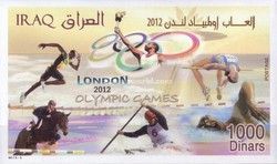Sprint, olympic torch relay, high jump, show jumping, white