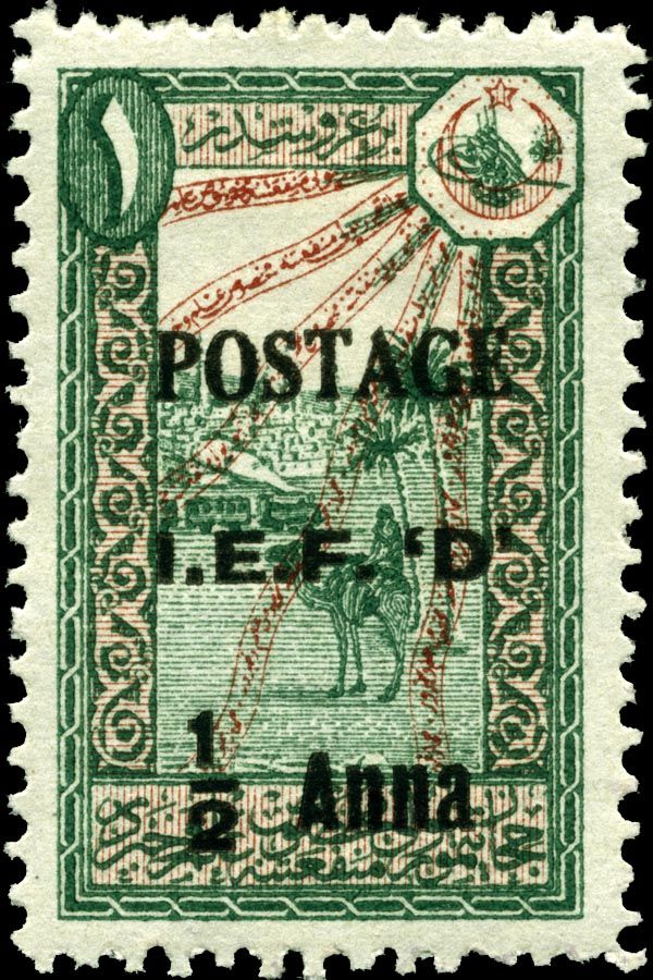 Turkish revenue-stamp