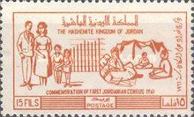 First Jordanian census, 1961.