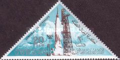 Mercury-Atlas Rocket Launch