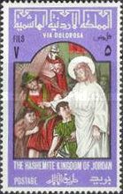 Station V: Simon helps carry the Cross