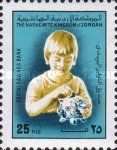 Boy with piggy bank