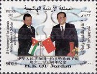 King Abdullah II and Chinese Pres. Jiang Zemin.