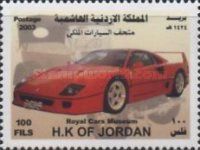 Red sports car.