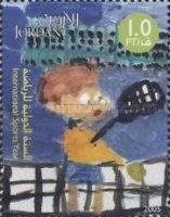Tennis player (Children's drawing)