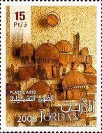 City skyline with domes of mosques