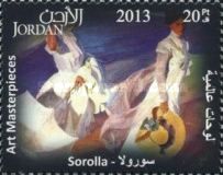 'Strolling along the Seashore' by Sorolla