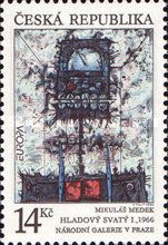 "Hungry Saint 1" by Mikuláš Medek, 1966