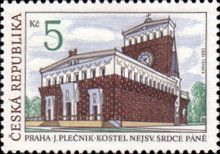 The Church of the Sacred Heart of our Lord in Prague