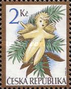 Angel on a spruce twig