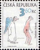 Angel with naked man (Vladimír Jiránek)