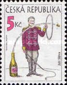 Champagne cork flying through ringmaster's hoop (Jiří Slíva)