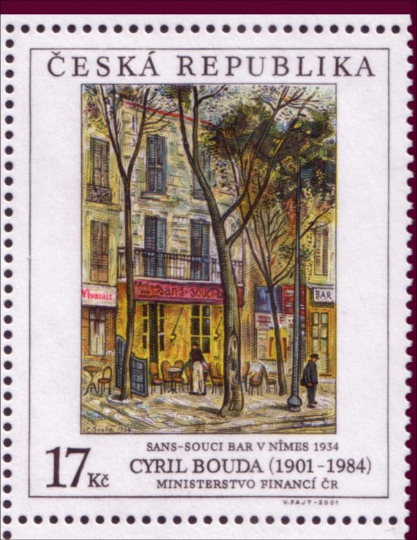 Cyril Bouda (1901-1984): The Sans-Souci Bar in Nimes, 1934
