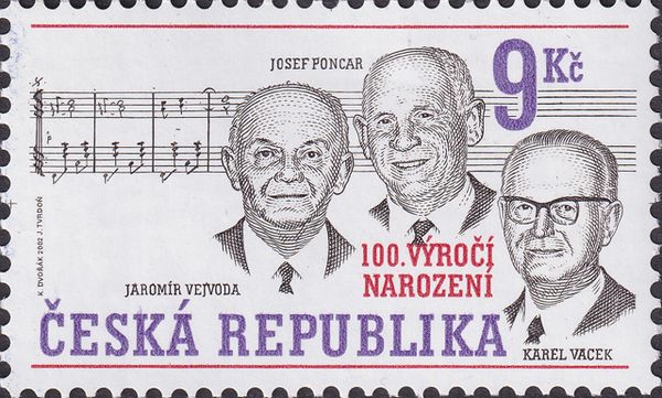 K. Vacek, J. Vejvoda, J. Poncar (composers)