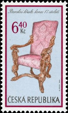 Furniture: Baroque armchair, late 17th century