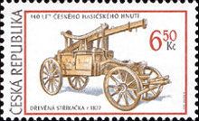 Wooden fire-engine, 1822