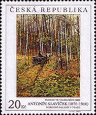 Antonín Slavíček (1870-1910): Autumn in Veltrusy, 1896