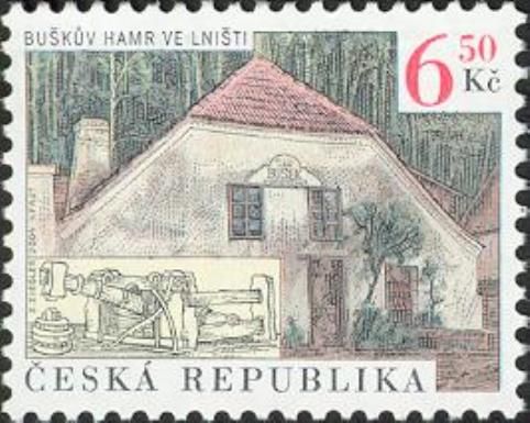 Bušek's water forging hammer, Lniště