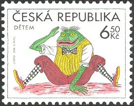 Illustrations by J. Čapek from the book The Frog's Adventure