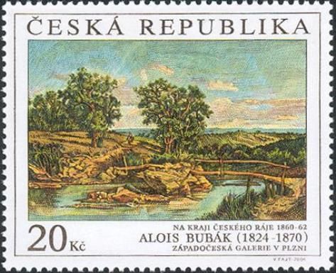 Alois Bubák(1824-1870): On the Outskirts of the Český Ráj