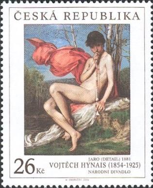 Vojtěch Hynais (1854-1925): The Spring, 1881