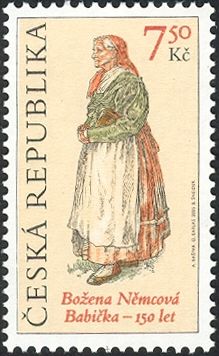 The first edition of Granny By Božena Nemcová, 1855