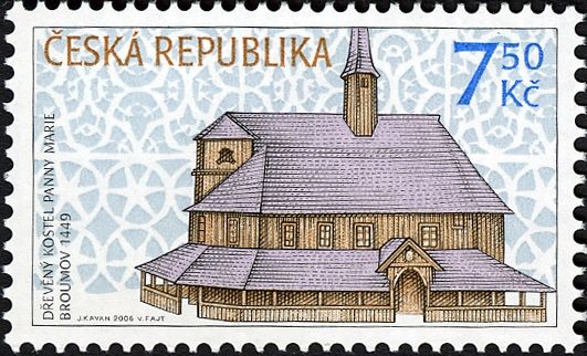 Wooden Church of the Virgin Mary in Broumov