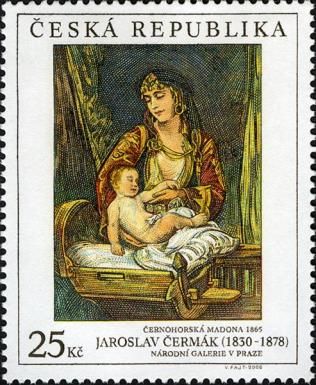 Jaroslav Cermák (1830-1878): Montenegrin Madonna, 1865