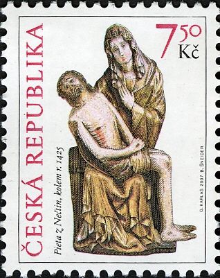 Pieta from the church of St. Jakub Většího in Nečtiny