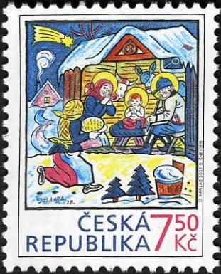 Christmas 2007: Nativity Scene by Josef Lada