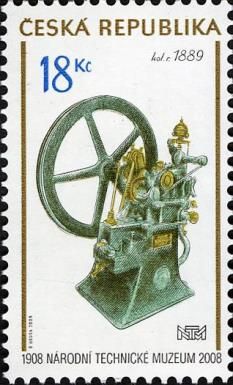 Petrol combustion engine around 1889