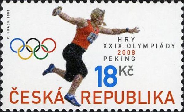 Discus-throwing Věra Pospíšilová