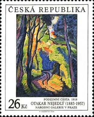 Otakar Nejedlý (1883-1957): Autumn Road, 1918