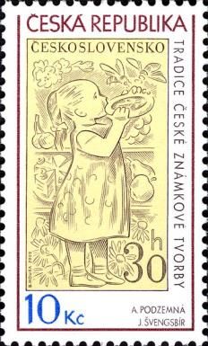 Stamp Design From 1960 - A. Podzemná