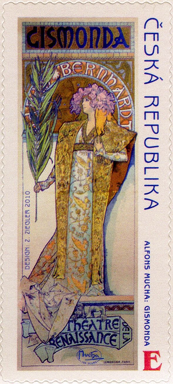Alfons Mucha: Sarah Bernard - Gismonda