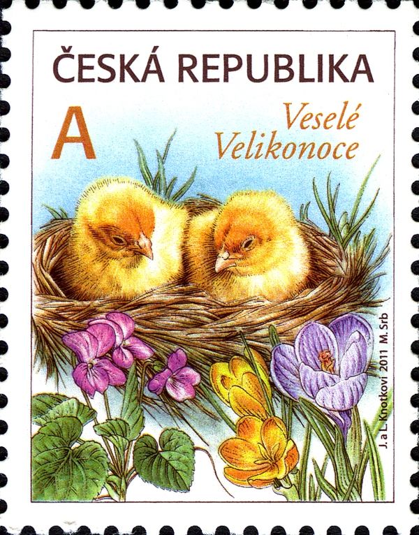 Birds and flowers