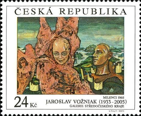 Jaroslav Vožniak (1933-2005): Lovers, 1965