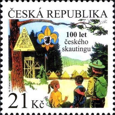 100th Anniv. of the Foundation of the Czech Scout Movement