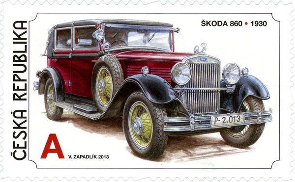 Václav Zapadlík - Czech Cars - Škoda 860 (1930)