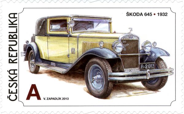 Václav Zapadlík - Czech Cars - Škoda 645 (1932)