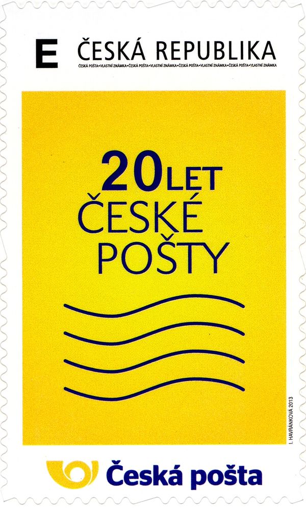 20 Years of Česká pošta, s.p. - vertical