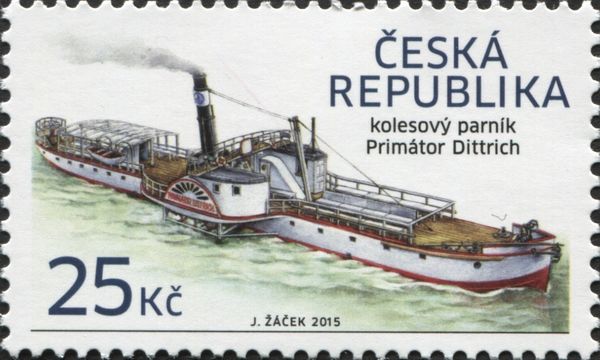 Paddle Steamer Primátor Dittrich
