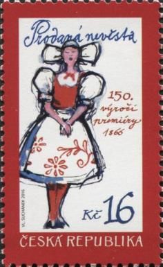 A girl in a traditional national costume