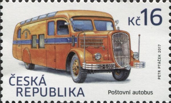 Historical Vehicles: Post bus