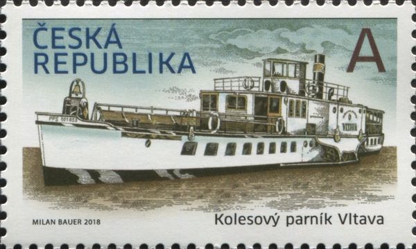 Paddel Steamer "Vltava"